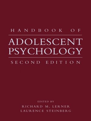cover image of Handbook of Adolescent Psychology